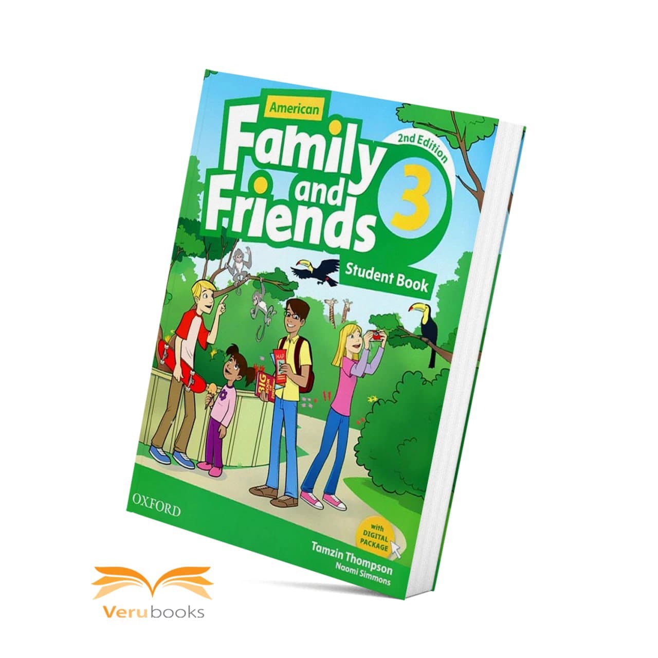 امریکن فمیلی اند فرندز 3 | کتاب انگلیسی American Family and Friends 3 (سایز رحلی)