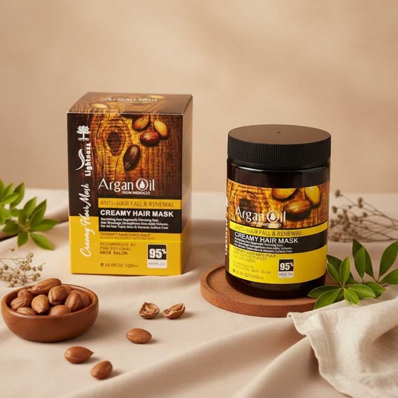 ماسک مو آرگان مدل Creamy Hair Mask — تصویر ۲