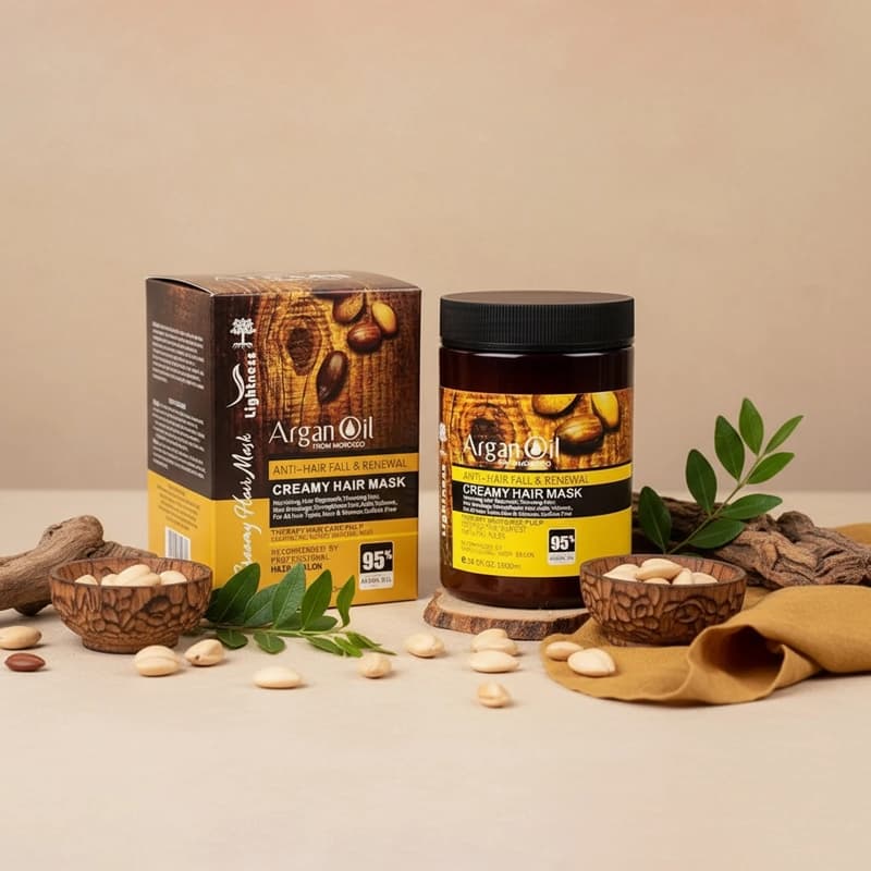 ماسک مو آرگان مدل Creamy Hair Mask
