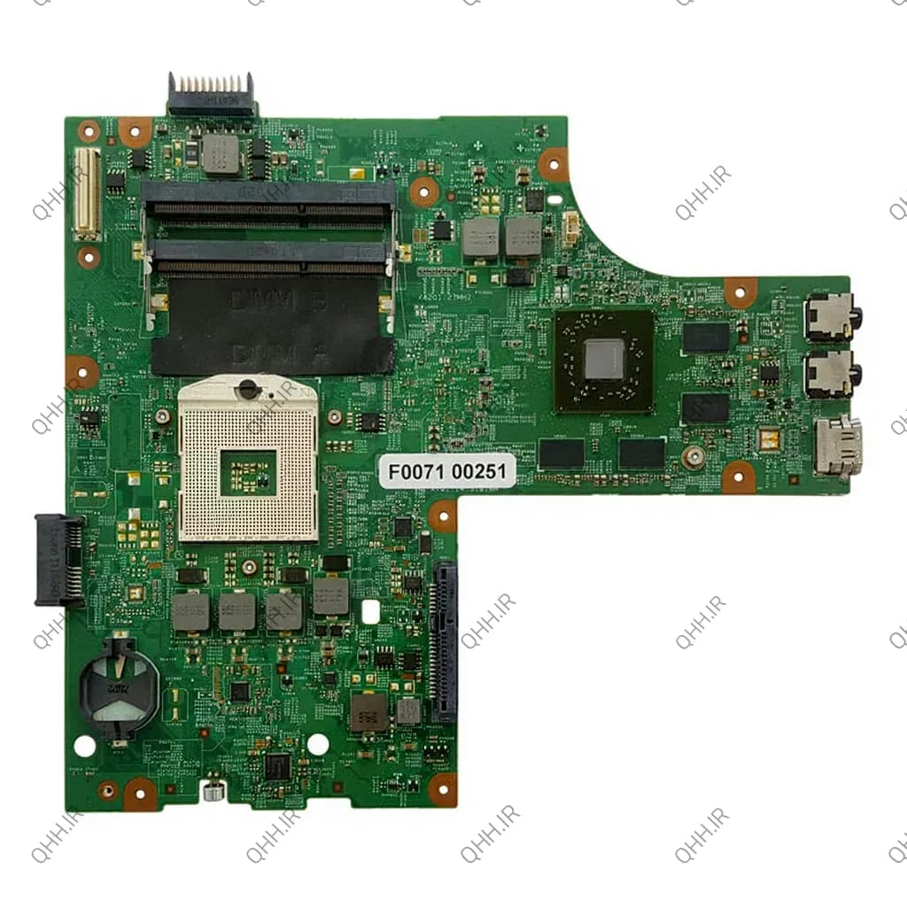 مادربرد لپ تاپ دل Inspiron N5010 HM55_DG15 MB_09909-1_48-4HH01-011_VGA-1GB گرافیک دار-اسلات رم خراب