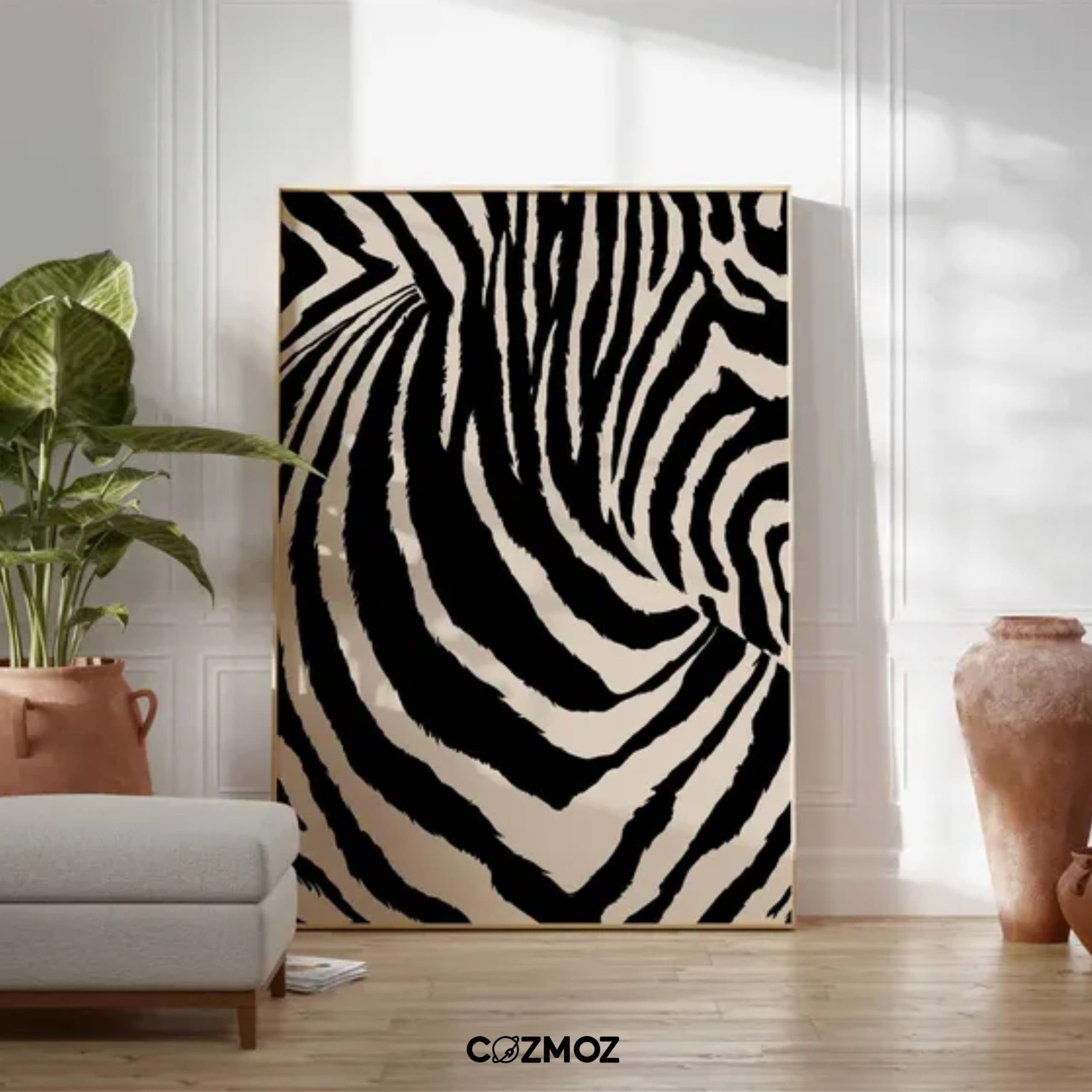 تابلو دکوراتیو zabera 01 | zebra 01