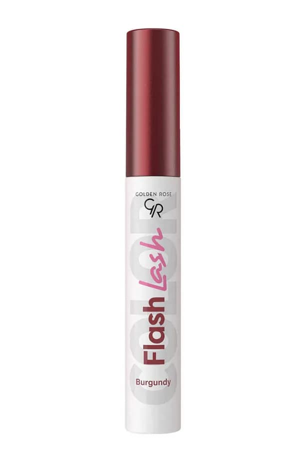 ریمل رنگی بورگاندی گلدن رز FLASH LASH — تصویر ۲