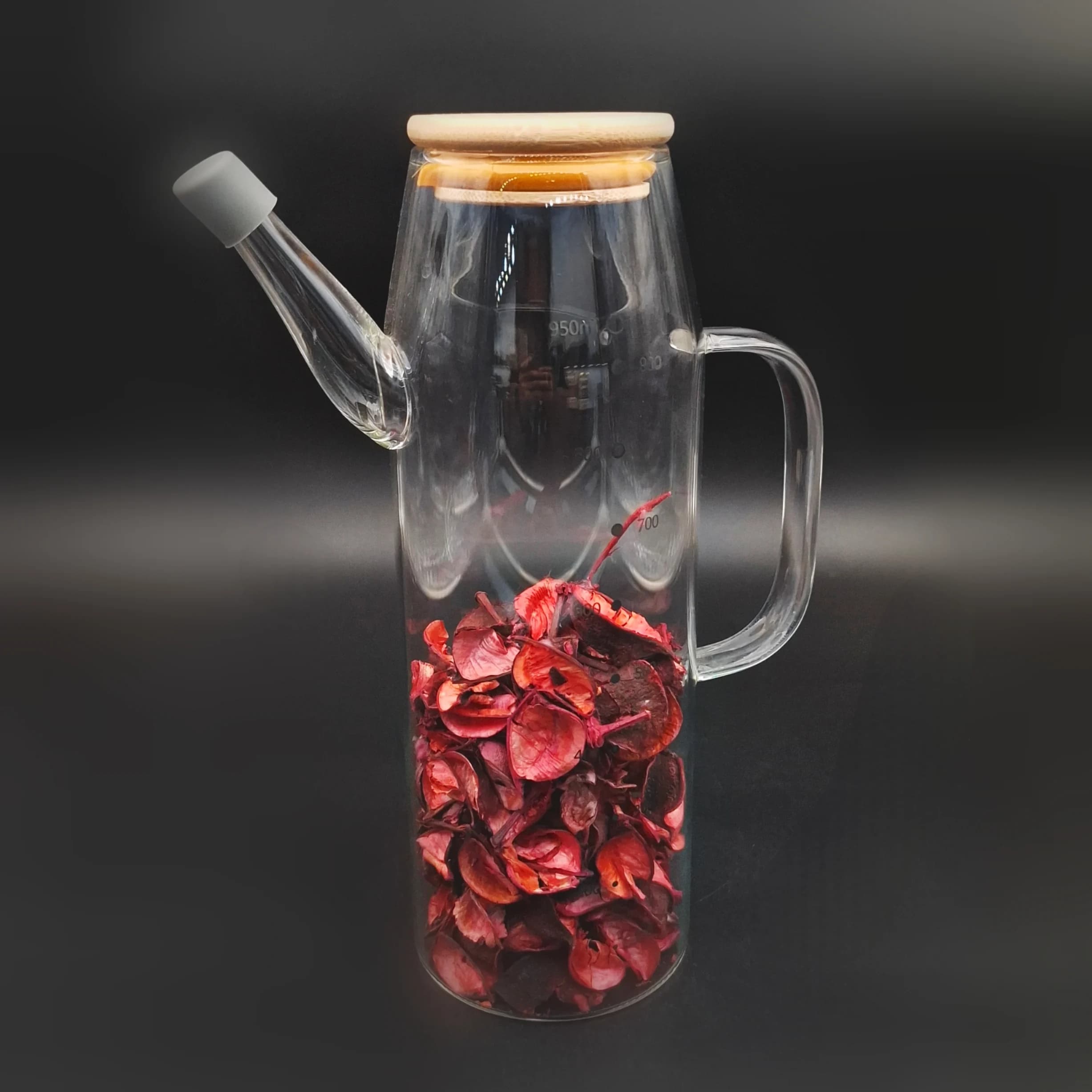 روغن ریز 950 ml پیرکس درب بامبو