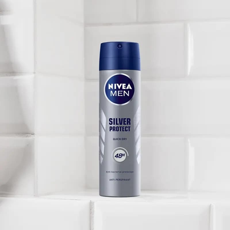 اسپری بدن مردانه مدل SILVER PROTECT 150ML کد SPBM13 — تصویر ۵