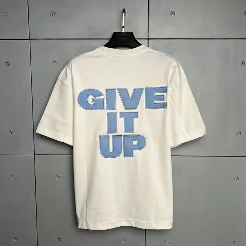 تیشرت باکسی سوپرلش مردانه give it up کد T201 — تصویر ۲