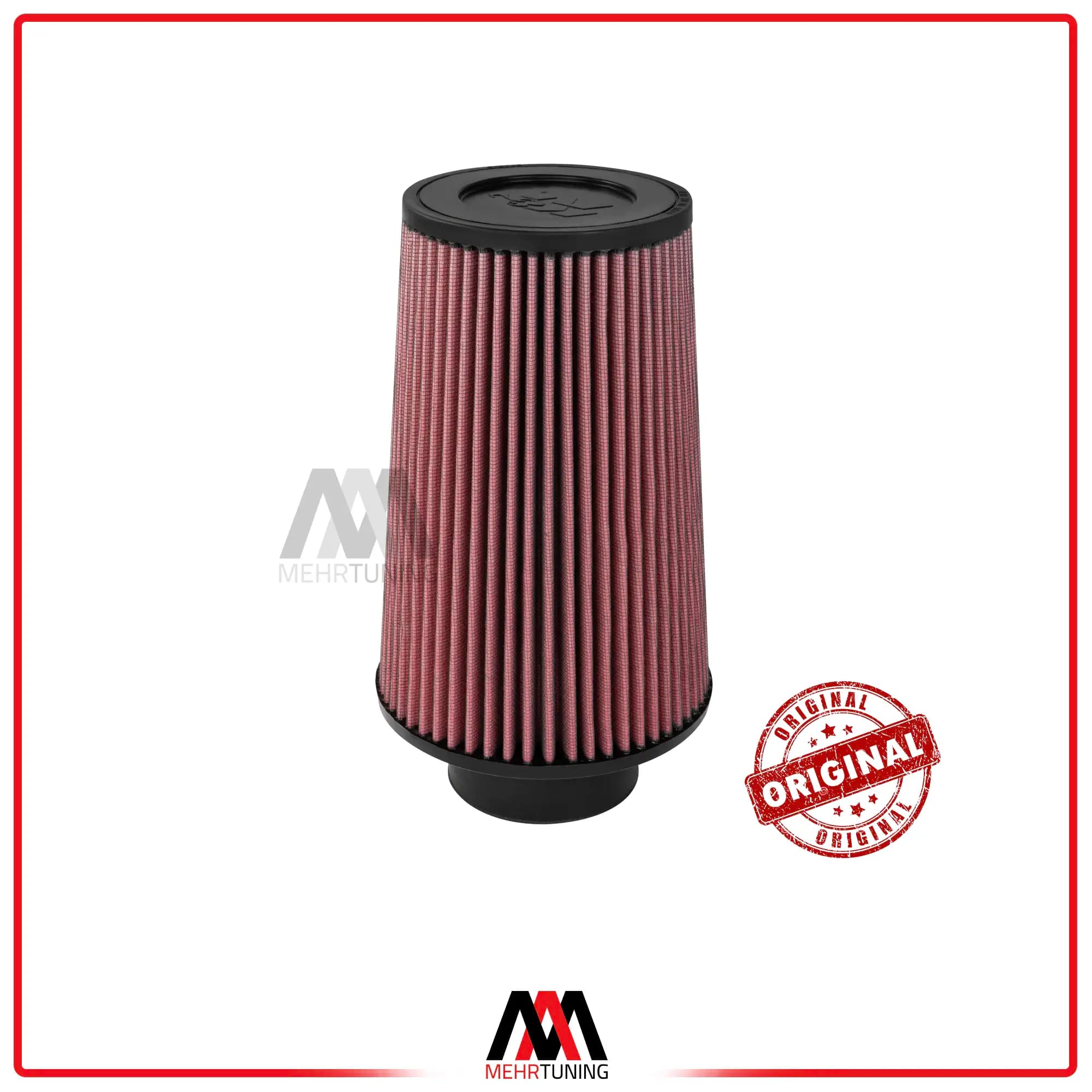 فیلتر هوا K&N اورجینال بلند کد 0810 ورودی 76mm — تصویر ۴