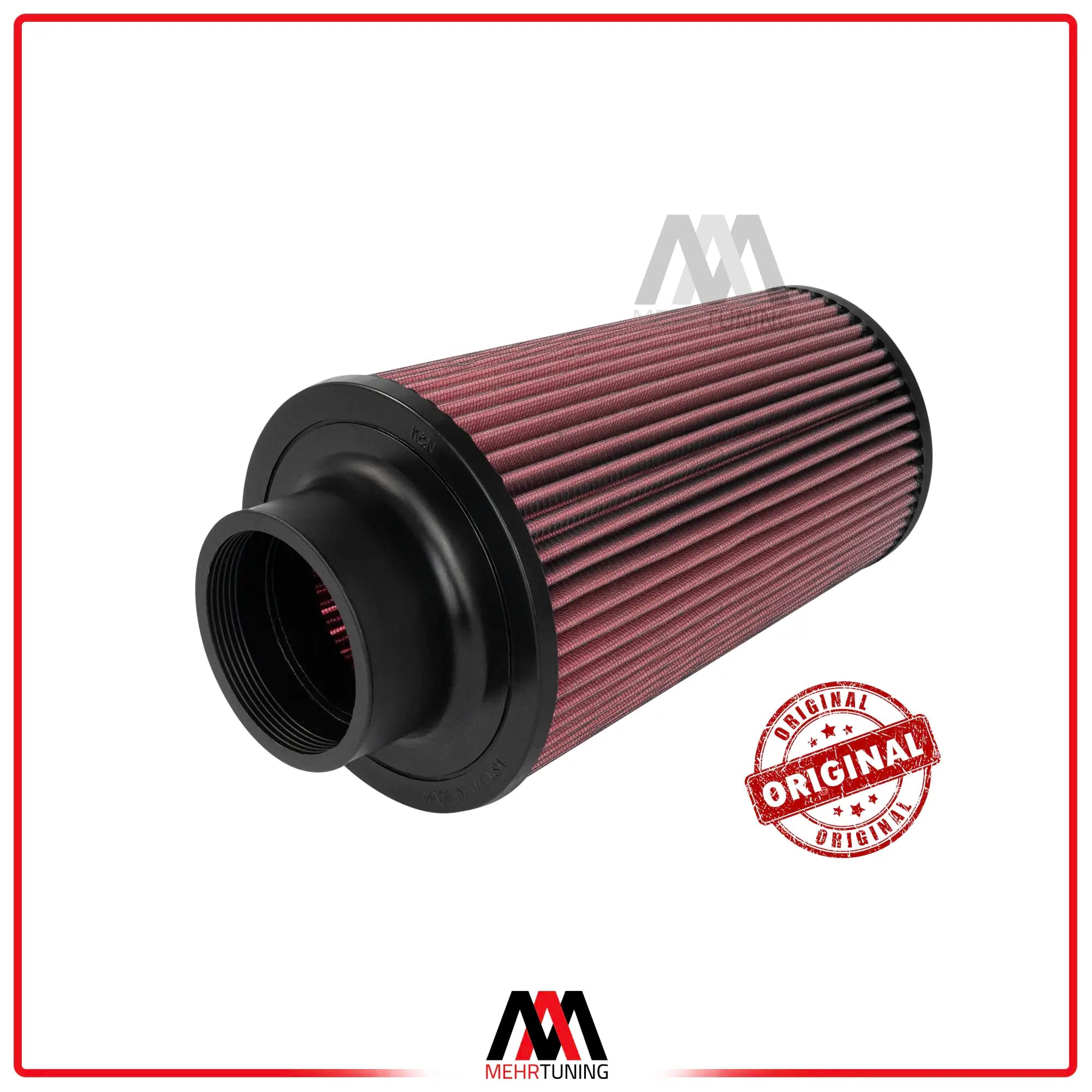 فیلتر هوا K&N اورجینال بلند کد 0810 ورودی 76mm — تصویر ۲