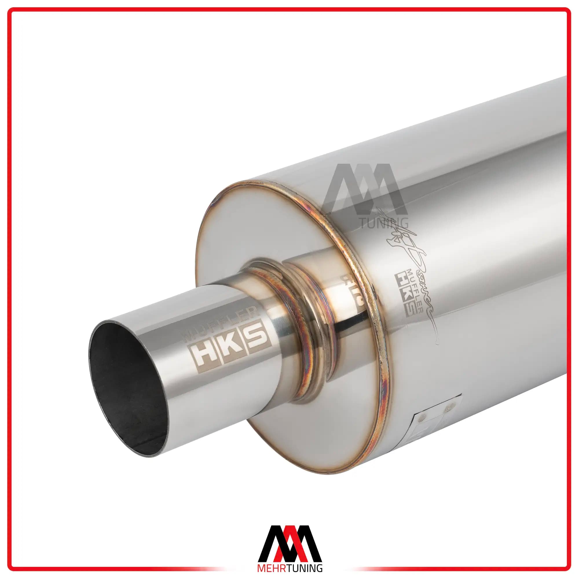 منبع اگزوز hks جاسما 144 طول 550 — تصویر ۲