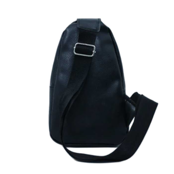 کیف بادی بگ مردانه چرم MONT BLACK ایتالیایی — تصویر ۶