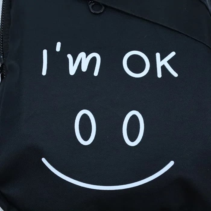 کیف بادی بگ اسپرت شمعی چاپدار مدل OK — تصویر ۲