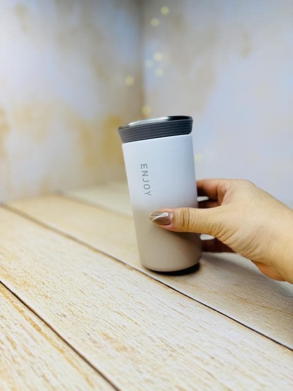 فلاسک استیل آمبره enjoy میل 300 میل کد 3110 — تصویر ۸