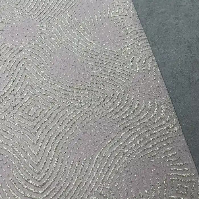 پارچه ژاکارد وارداتی رنگ صورتی روشن