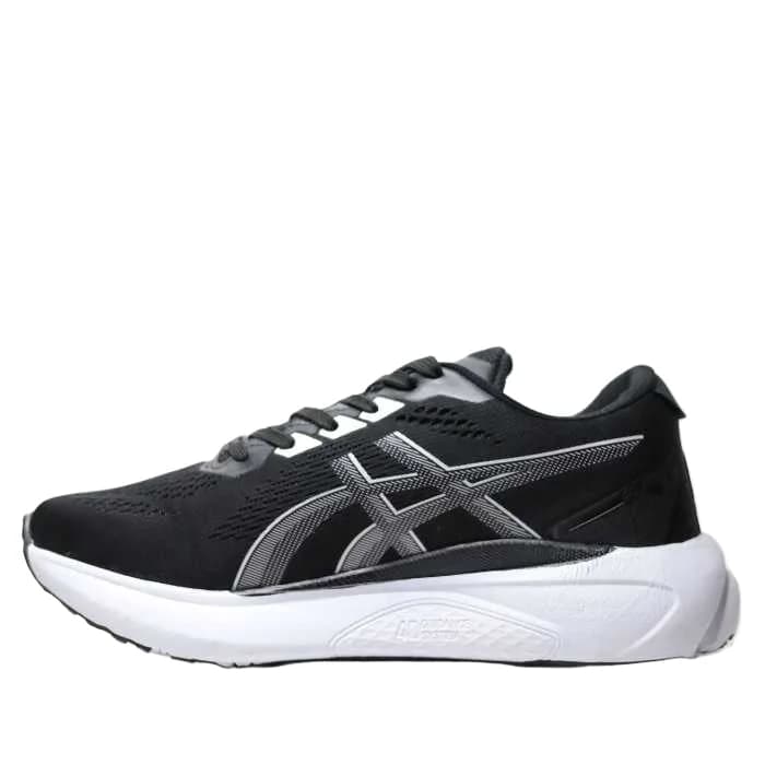 کتونی اسیکس رانینگ مشکی سفید asics — تصویر ۲