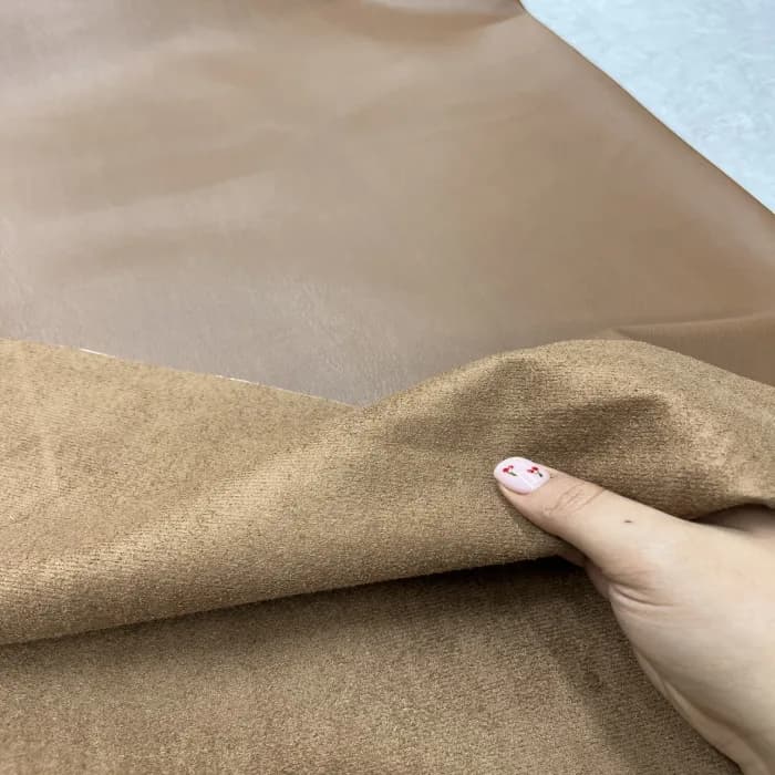 چرم‌ تیرکمونی رنگ قهوه ای — تصویر ۳
