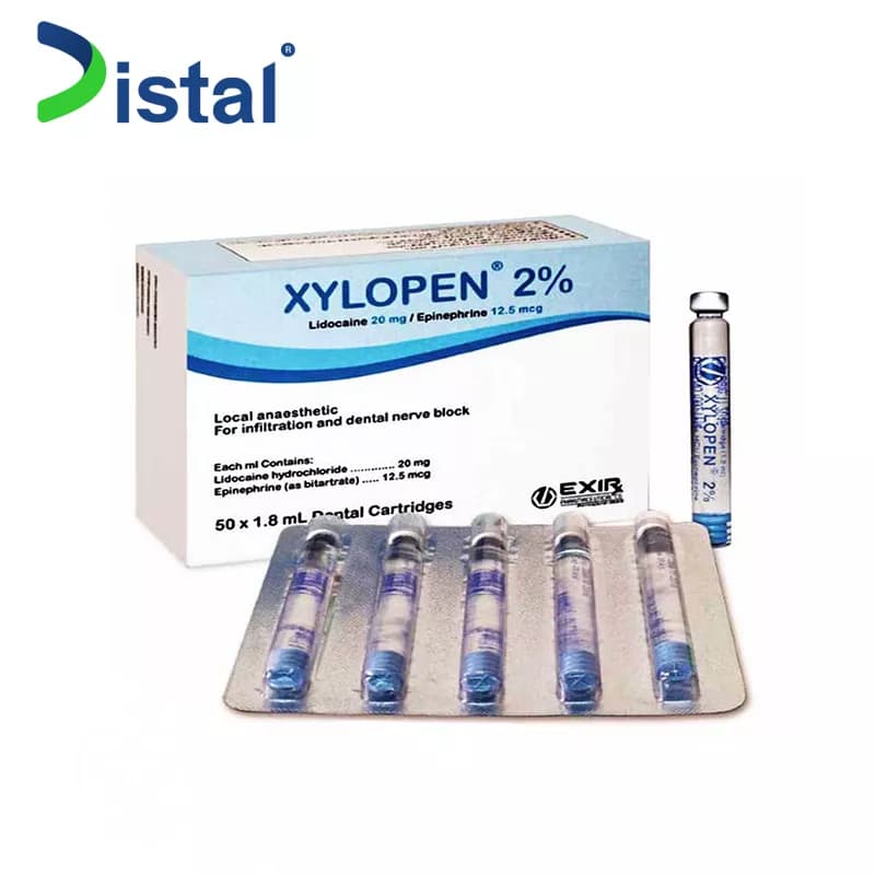 کارپول بی حسی زایلوپن 2%