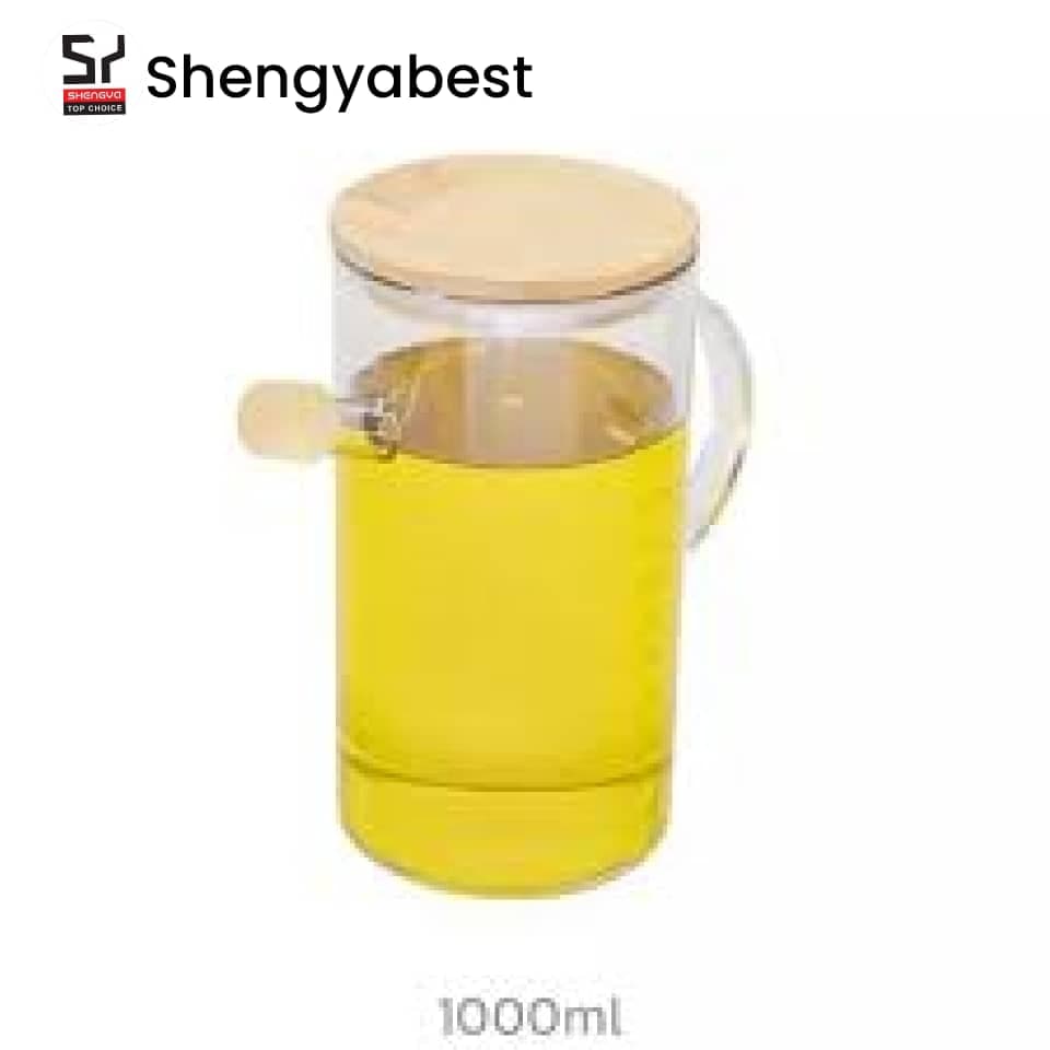 روغن ریز با درب چوبی1 لیتری