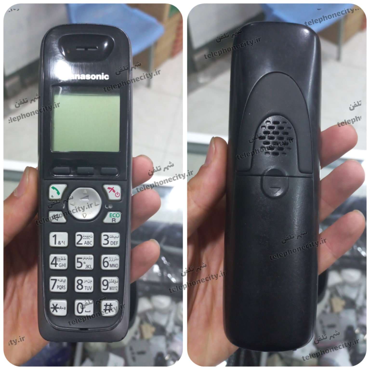گوشی تلفن بی سیم پاناسونیک KX-TG6511BX، سرویس شده، کارکرده — تصویر ۴