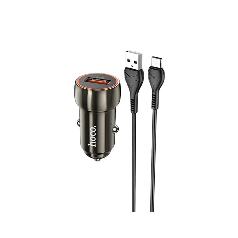 شارژر فندکی هوکو مدل Z46 QC3.0 18W — تصویر ۲