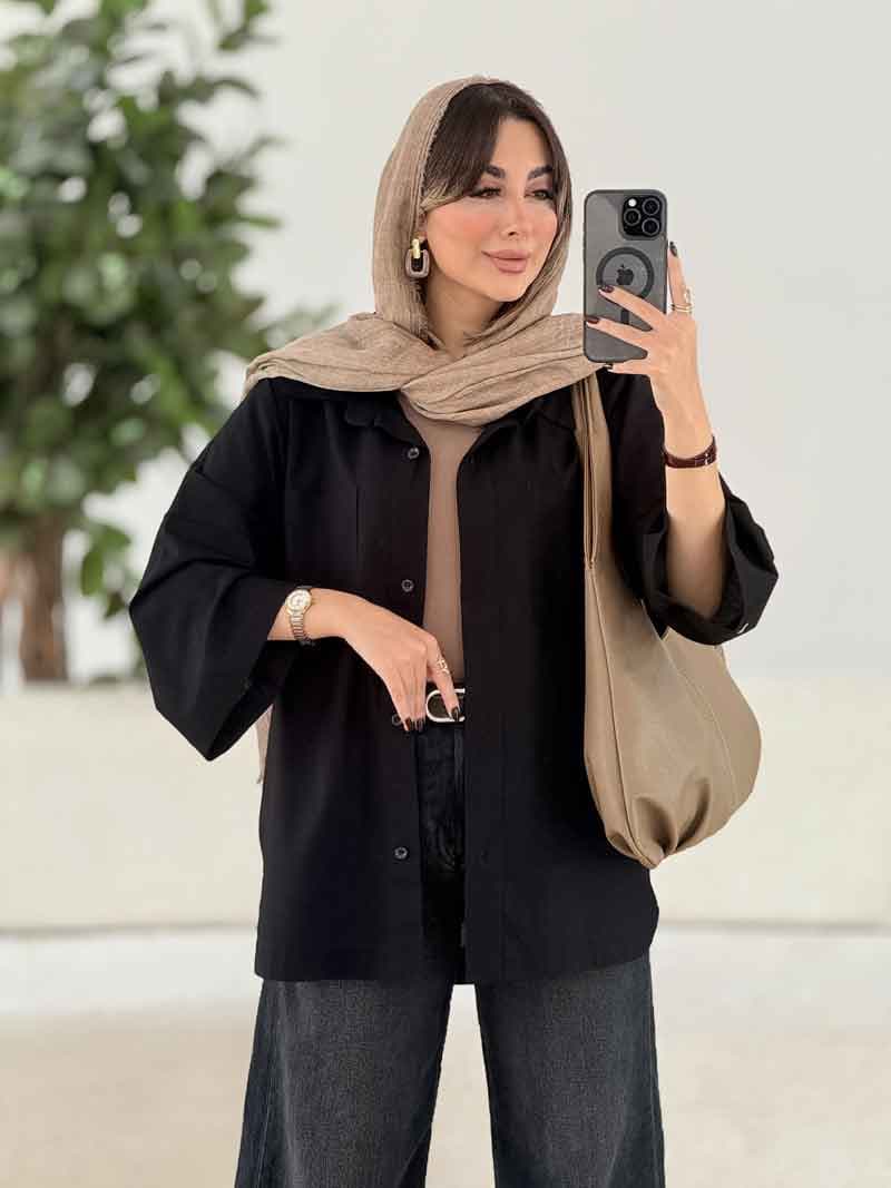 مانتو دو جیب پینار کد 7971 — تصویر ۶