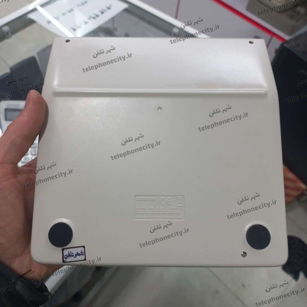 ماشین حساب حسابداری کاسیو CASIO DS-120TV، ژاپنی، کارکرده، تمیز، کد 2 — تصویر ۴