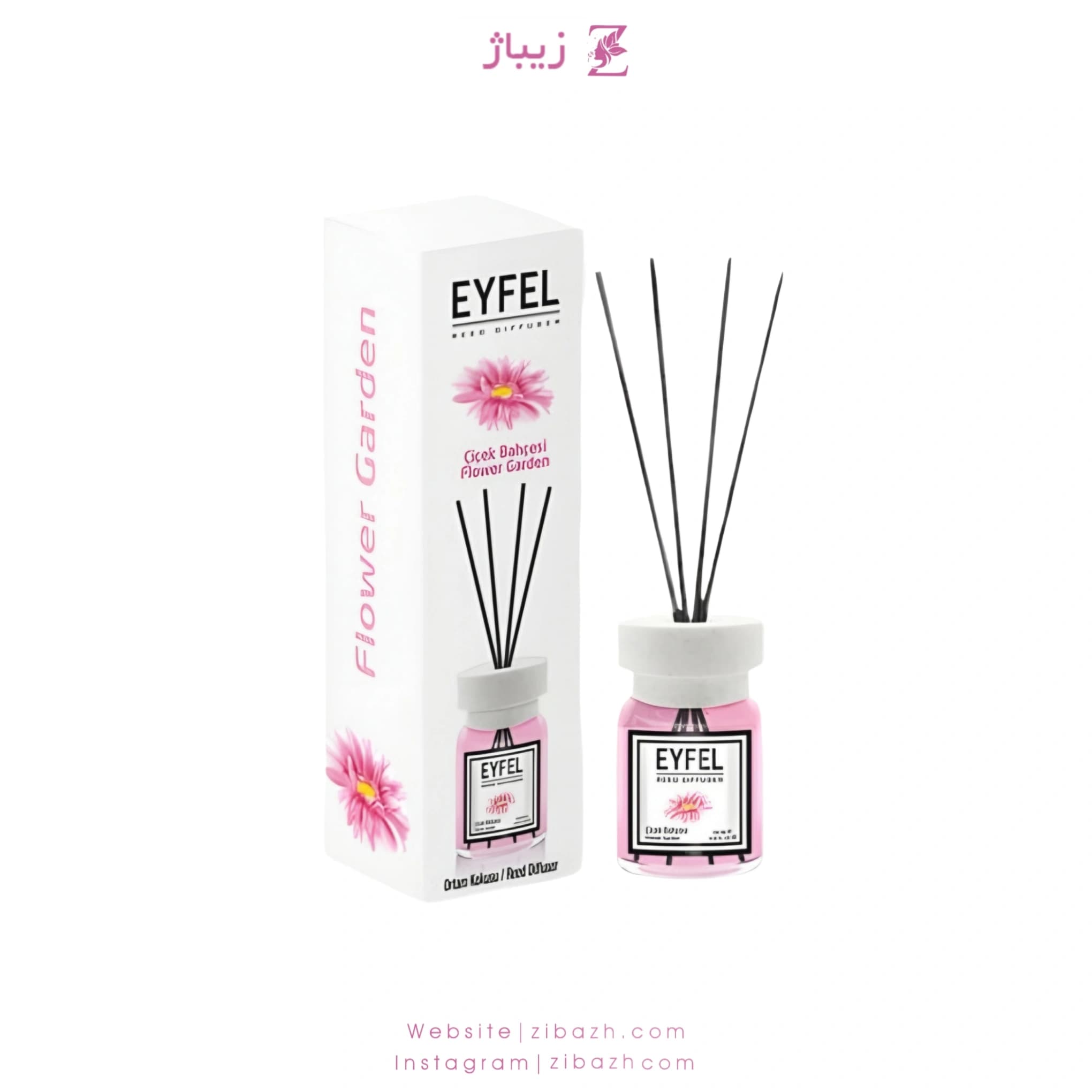 خوشبو کننده ایفل گلهای باغچه 120 میل اصلی ترکیه ای Eyfel 120ml Original Turkey Garden Flowers