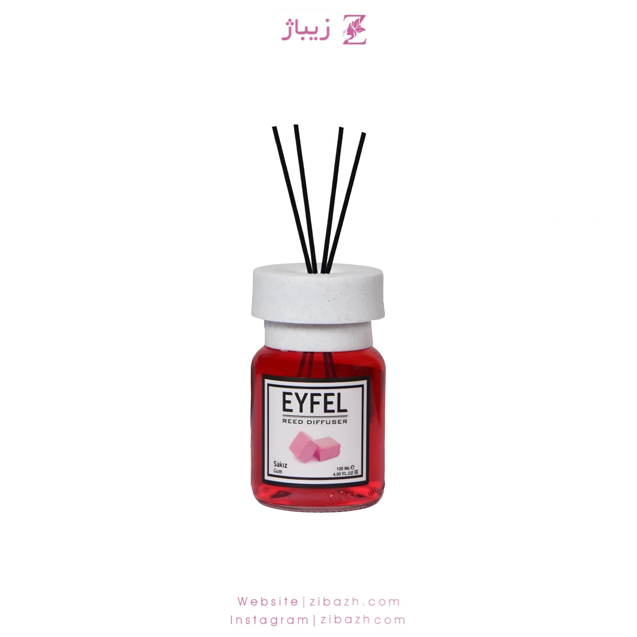 خوشبو کننده ایفل آدامس 120 میل اصلی ترکیه ای Eyfel 120ml Original Turkey Bubble Gum — تصویر ۲