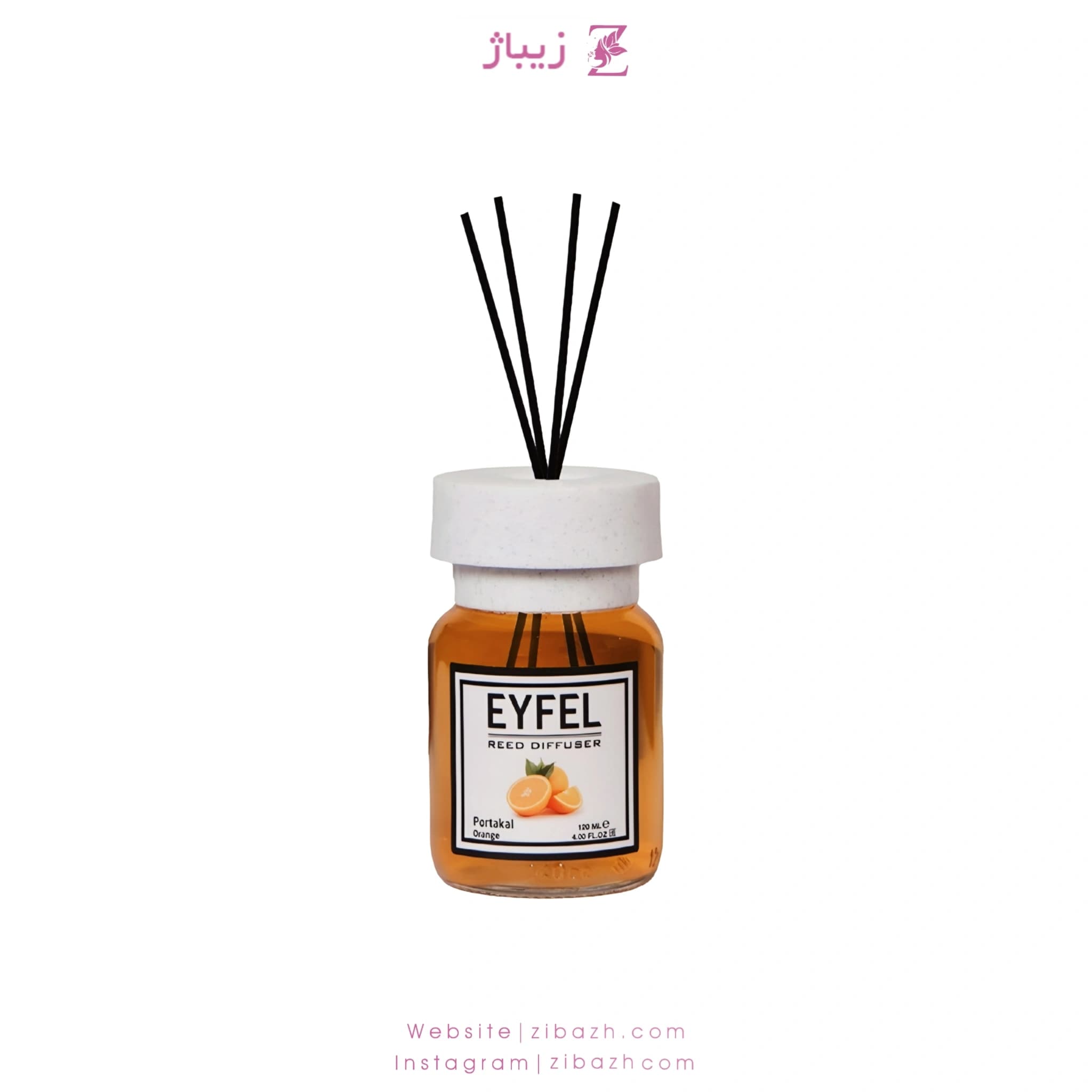 خوشبو کننده ایفل پرتقال 120 میل اصلی ترکیه ای Eyfel 120ml Original Turkey Orange — تصویر ۲