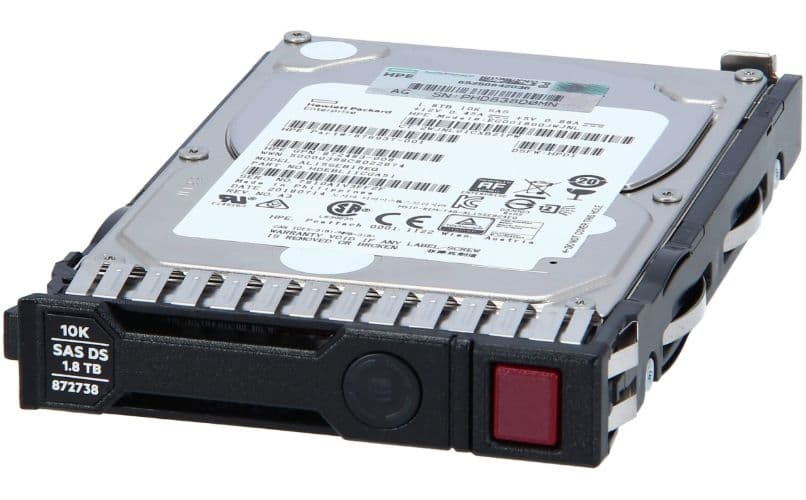 HP 1.8TB 12G SAS 10K rpm SFF (2.5-inch) استوک