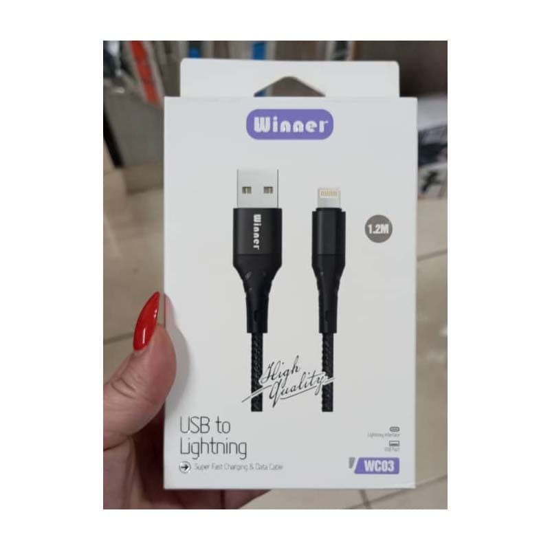 کابل USB به Lightning وینر مدل Winner WC03 — تصویر ۲