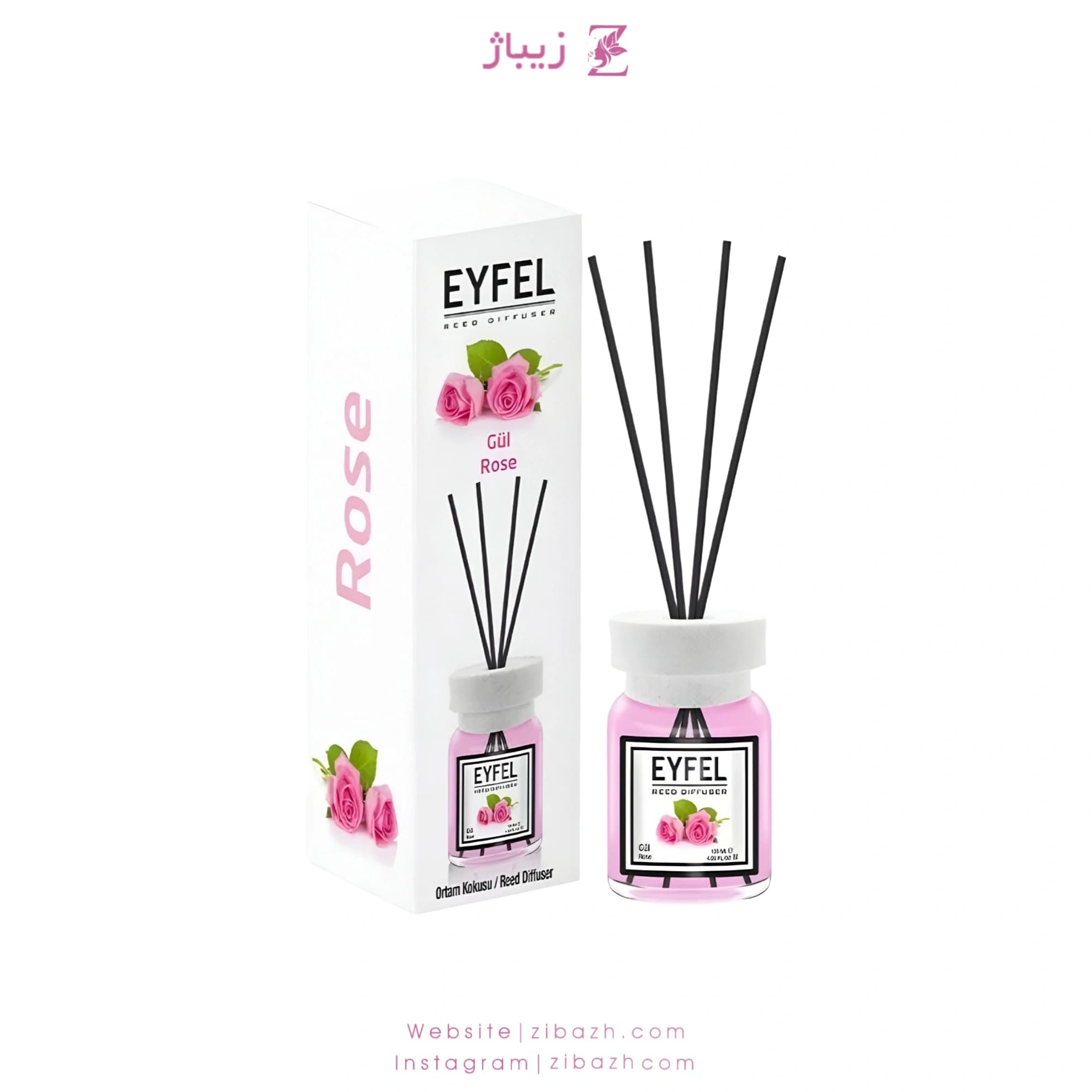 خوشبو کننده ایفل گل رز 120 میل اصلی ترکیه ای Eyfel 120ml Original Turkey Rose