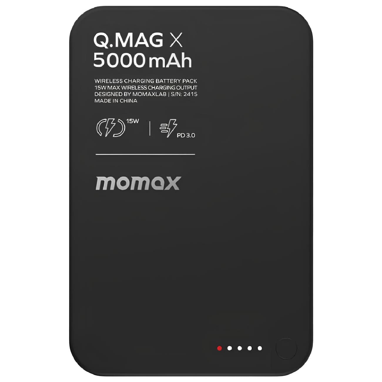 پاوربانک مگ سيف برند MOMAX مدل Q.Mag X ظرفيت 5000