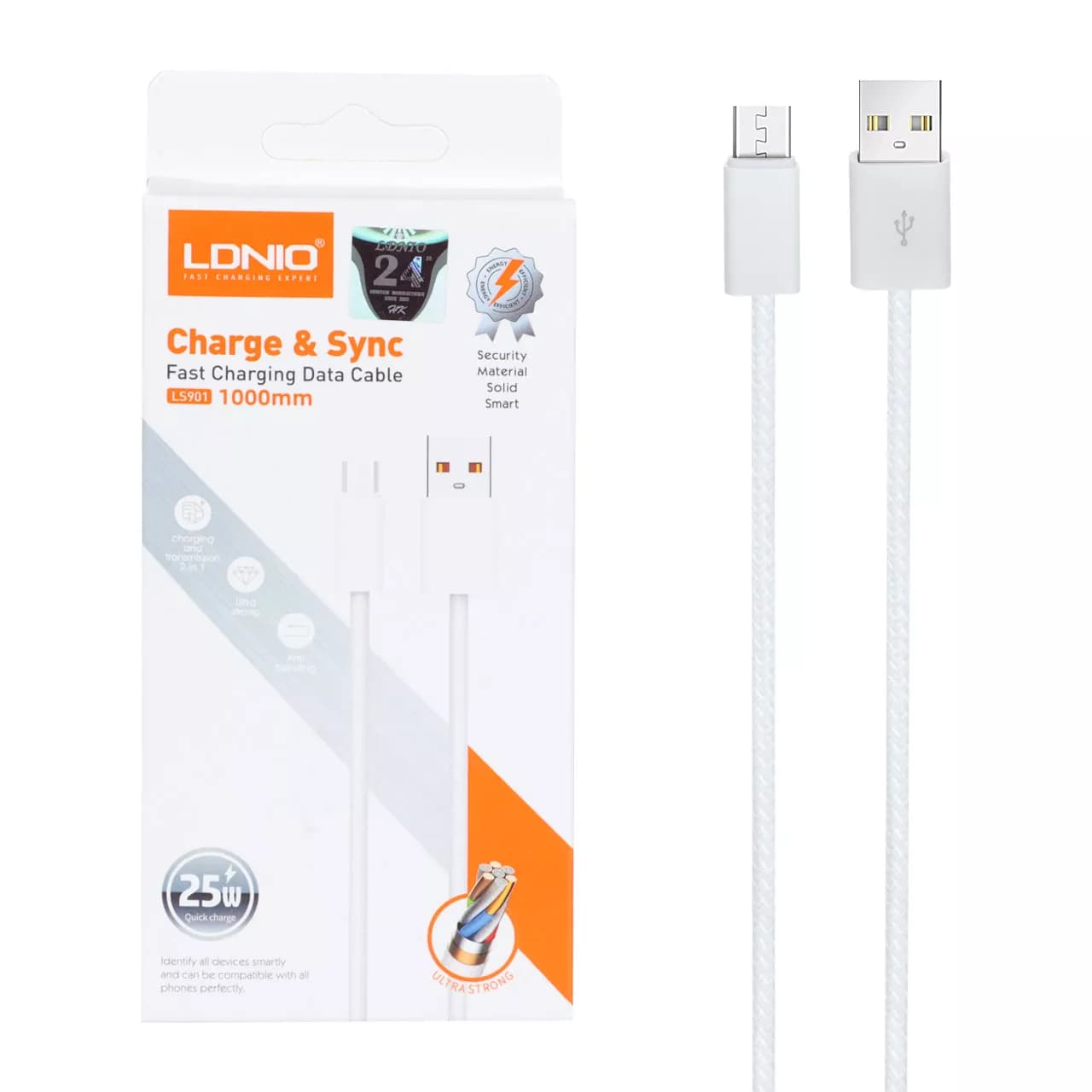 کابل برند LDNIO مدل LS901 ميکرو