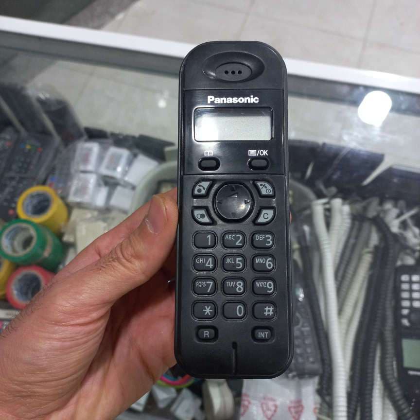گوشی تلفن بی سیم پاناسونیک KX-TG1311BX، سرویس شده، کارکرده — تصویر ۴