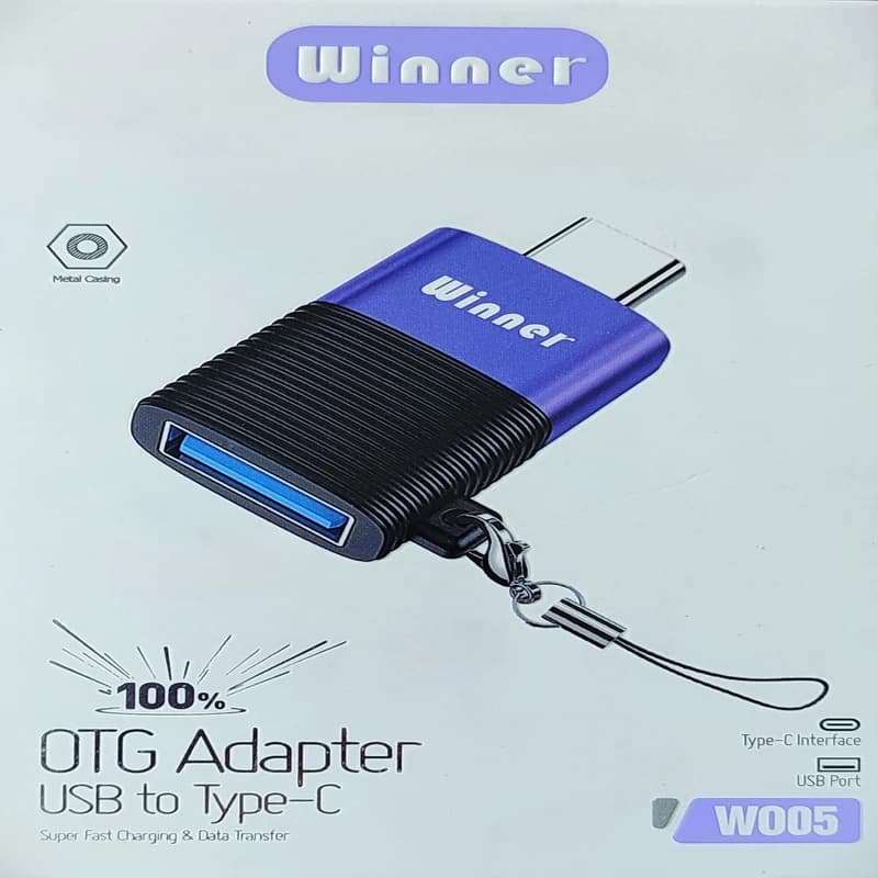 مبدل USB به Winner USB-C مدل W005 — تصویر ۴