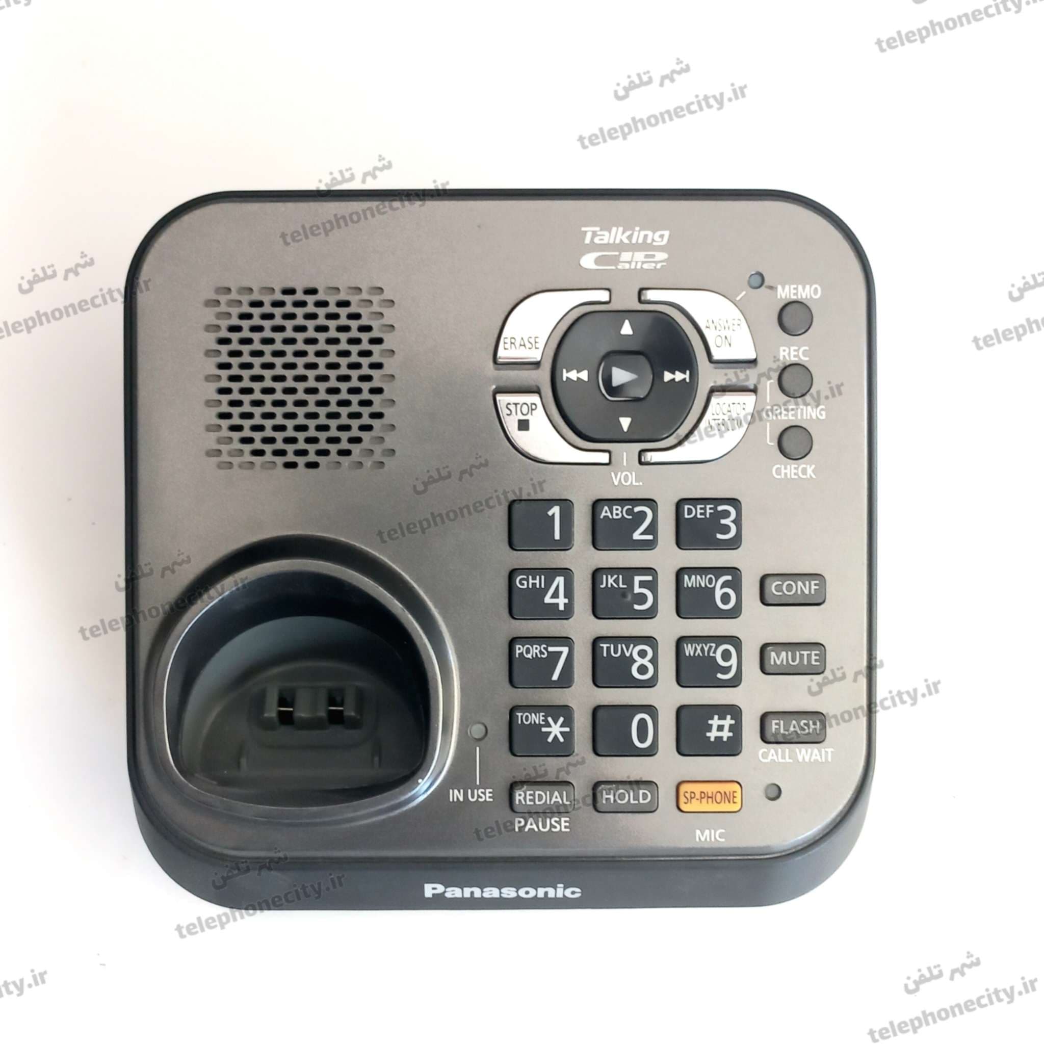 گوشی تلفن بی سیم پاناسونیک KX-TG9341BX، سرویس شده، کارکرده — تصویر ۶