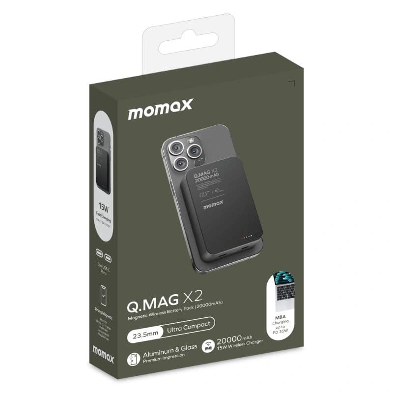 پاور بانک برند MOMAX 20000MAh مدل X2