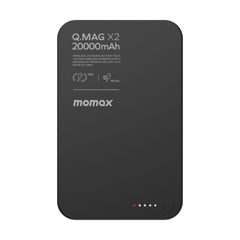 پاور بانک برند MOMAX 20000MAh مدل X2 — تصویر ۳