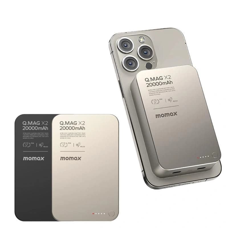 پاور بانک برند MOMAX 20000MAh مدل X2 — تصویر ۶