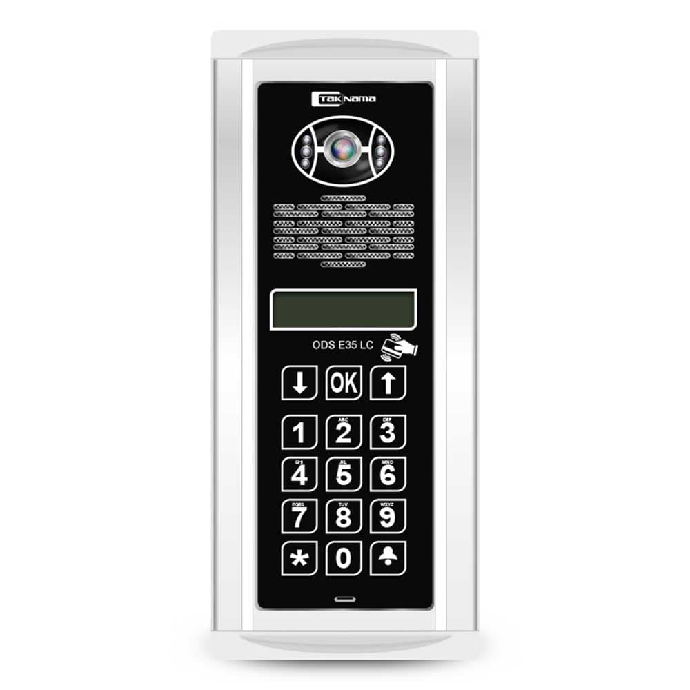 پنل آیفون تصویری تک نما مدل E35 LC کدینگ لمسی
