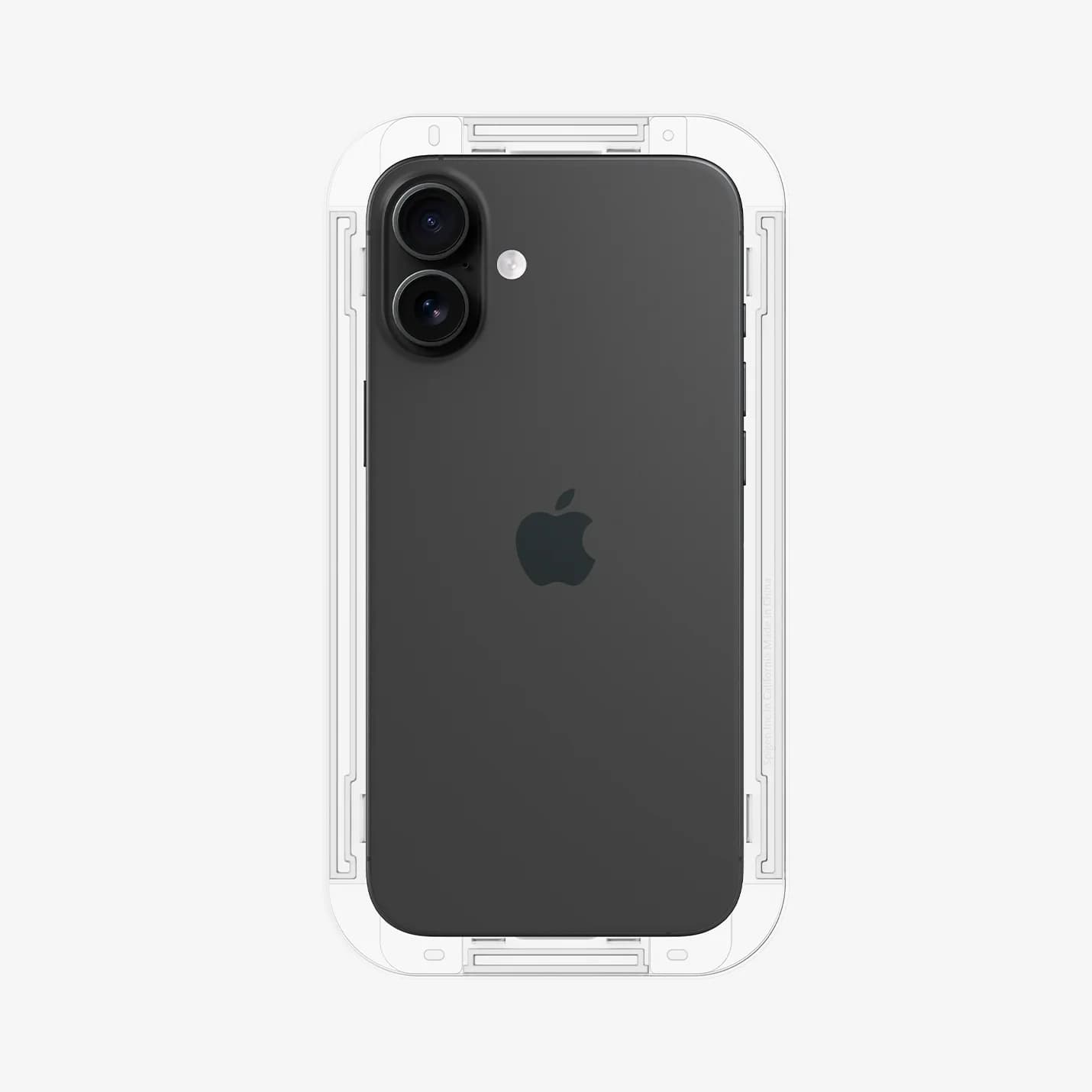 گلس 16نرمال از برند SPIGEN مدل TR EZFIT شفاف — تصویر ۶