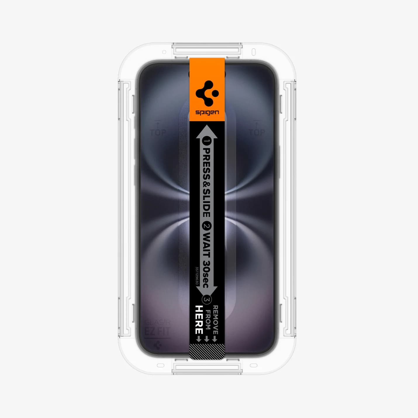 گلس 16نرمال از برند SPIGEN مدل TR EZFIT شفاف — تصویر ۷