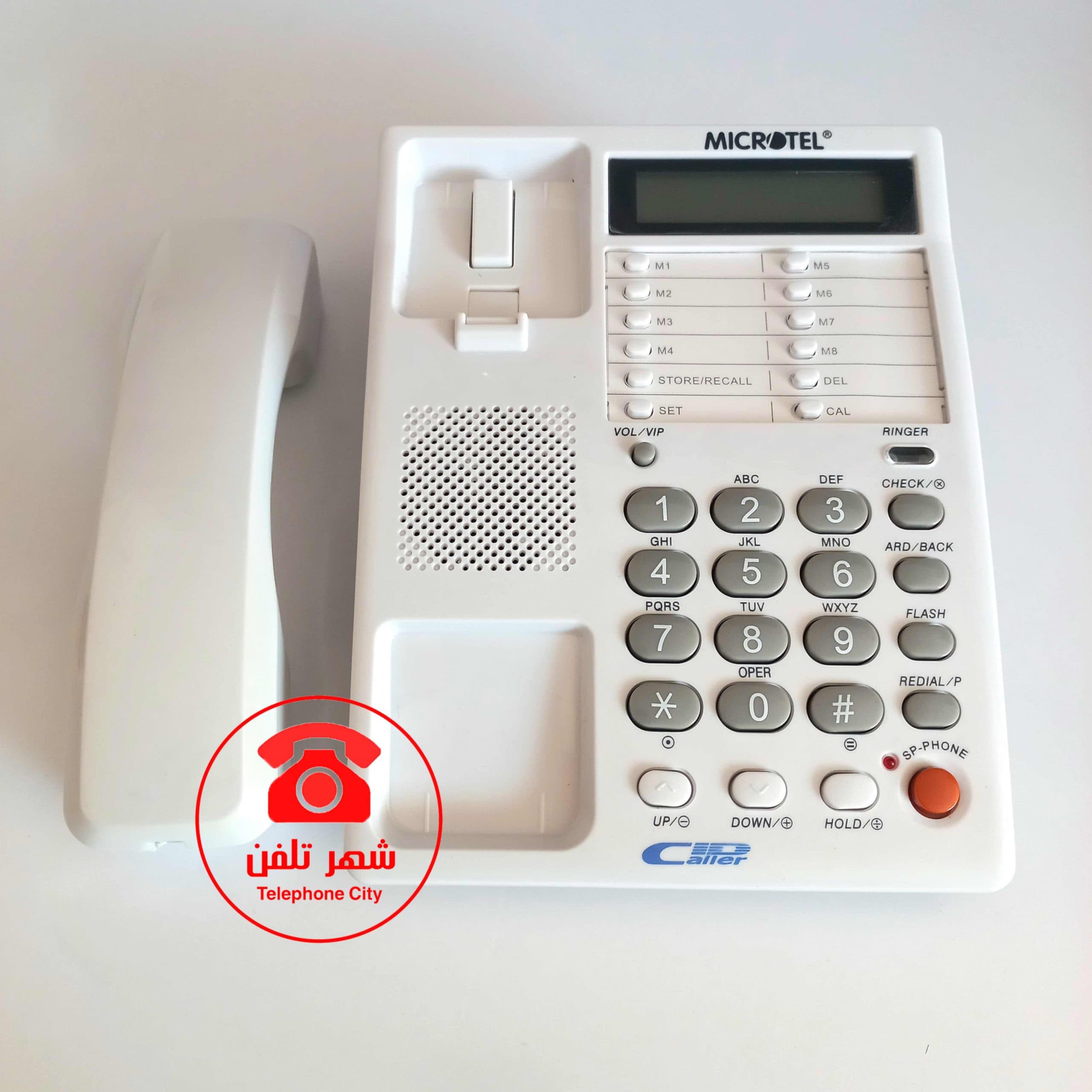 گوشی تلفن رومیزی میکروتل KX-TSC29CID، حافظه دار — تصویر ۲