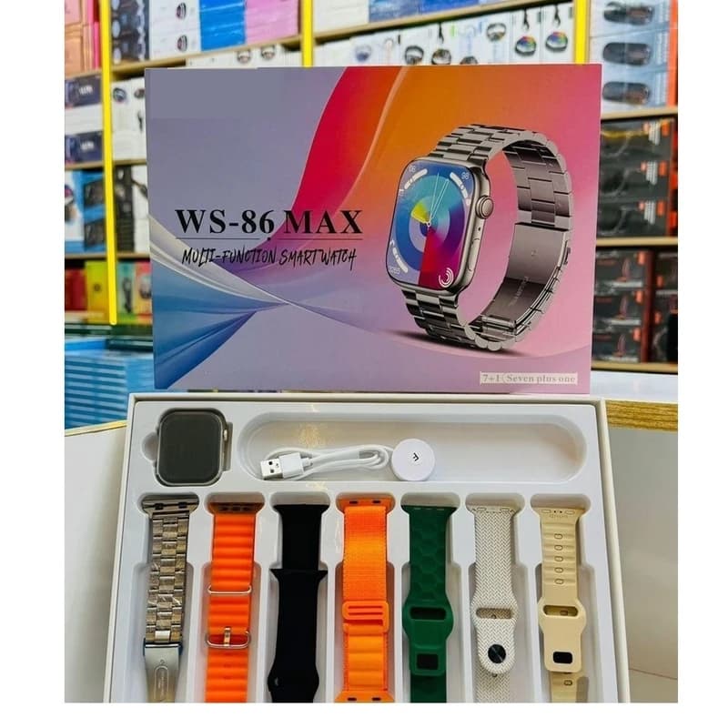 ساعت هوشمند مدل WS 86 MAX — تصویر ۲