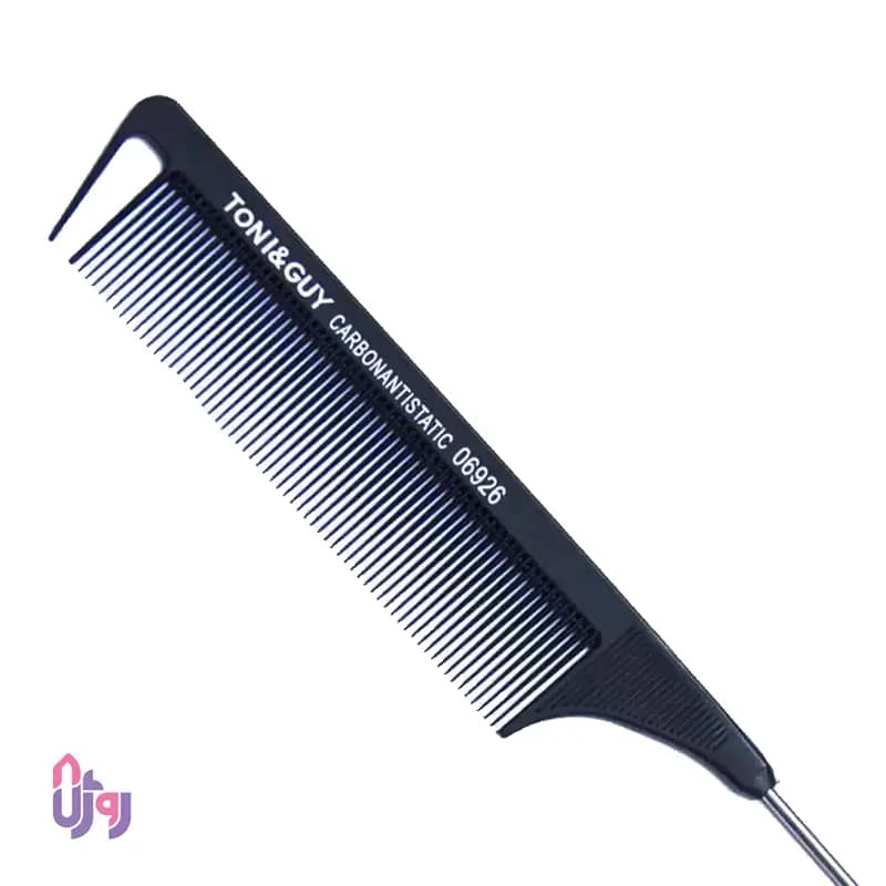 شانه دم‌باریک فلزی تونی اند گای TONI & GUY مدل 06926 — تصویر ۲