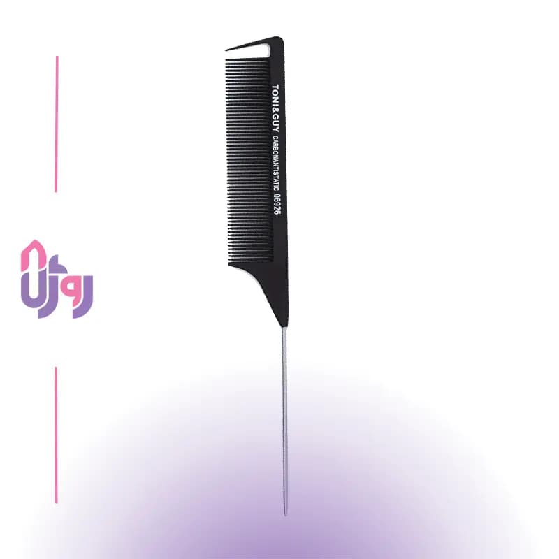 شانه دم‌باریک فلزی تونی اند گای TONI & GUY مدل 06926