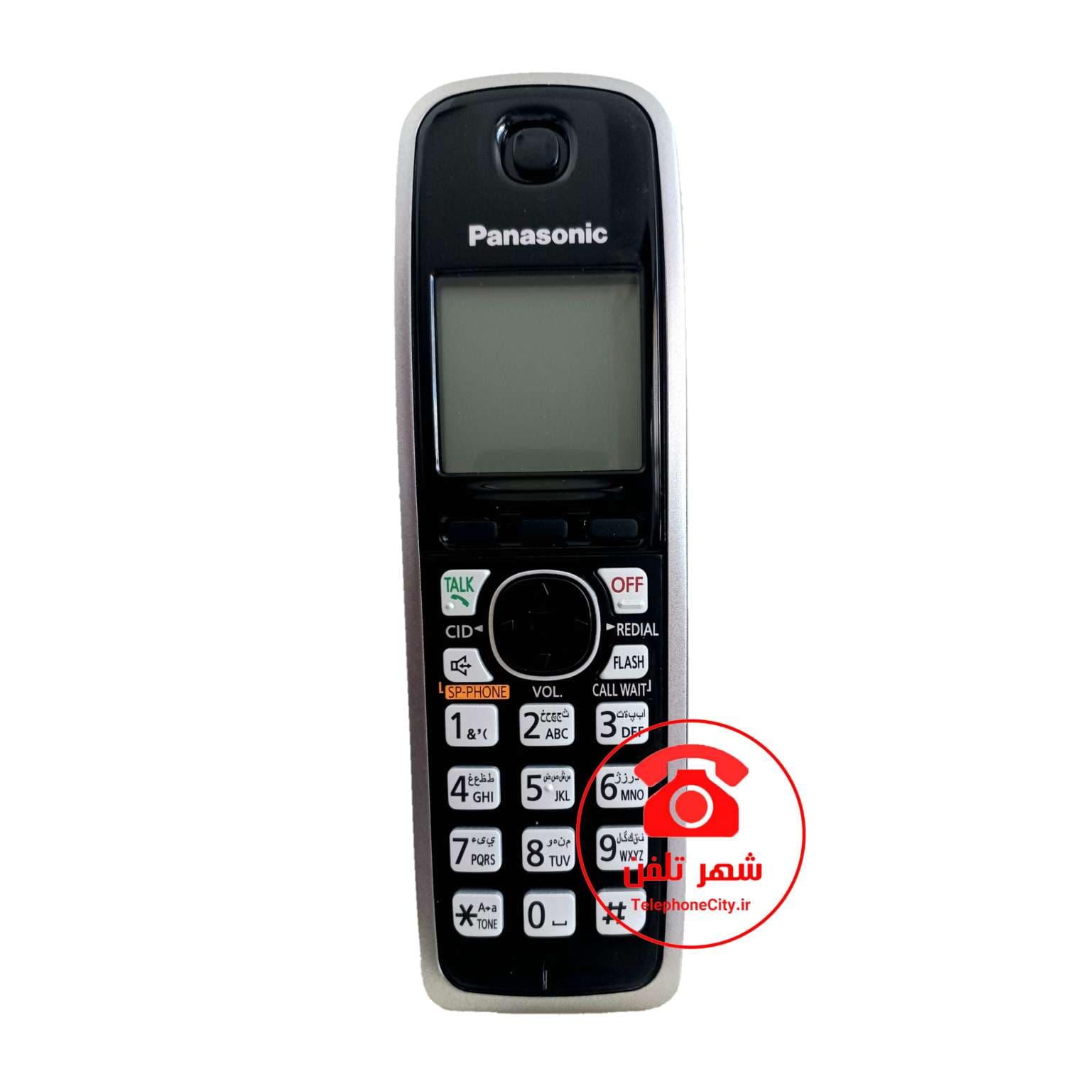 گوشی اضافه بیسیم پاناسونیک KX-TGA371، مخصوص 3711 یا 3721 در حد نو، با باتری نو