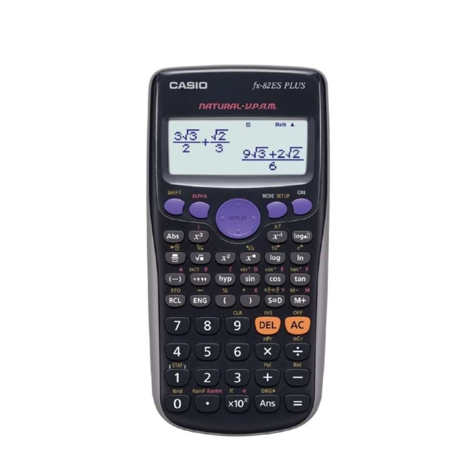 ماشین حساب آماری کاسیو CASIO FX-82ES PLUS، اصل، کارکرده