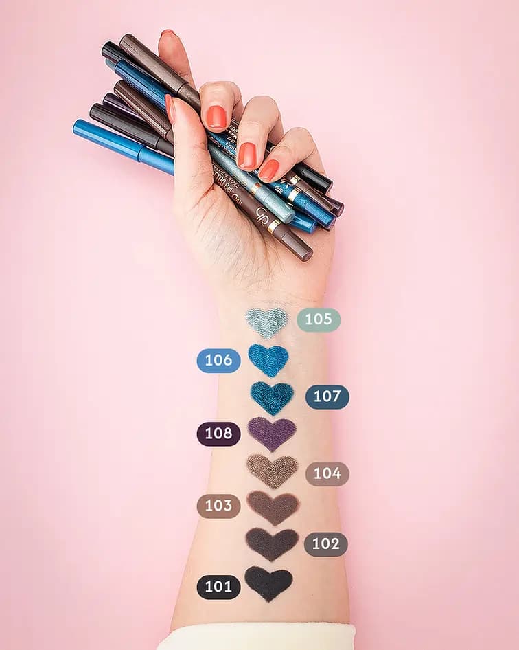 مداد چشم ضدآب تتو ژل گلدن رز مدل Tattoo Gel — تصویر ۵