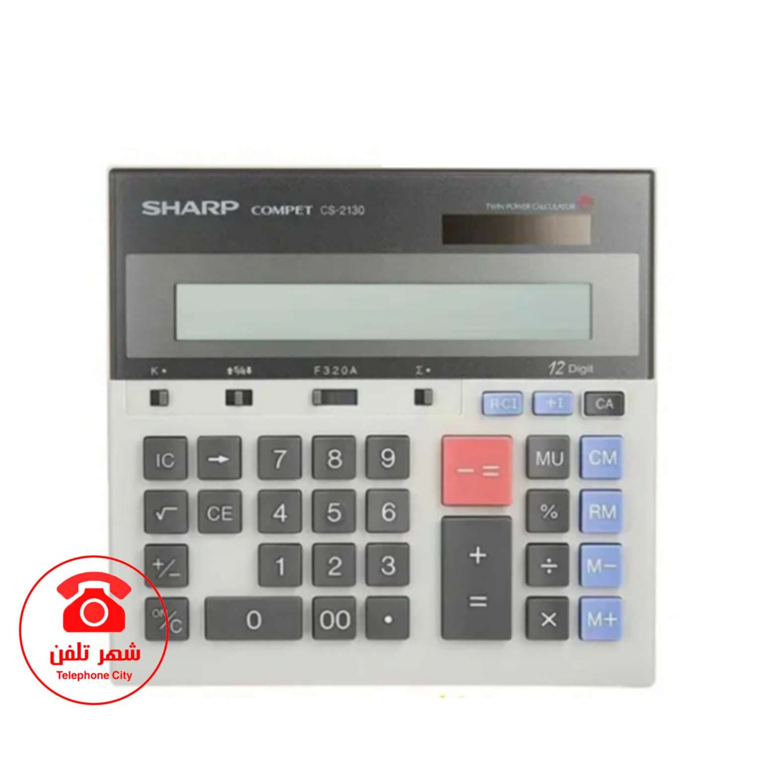 ماشین حساب حسابداری شارپ SHARP CS-2130، کارکرده، کد 4