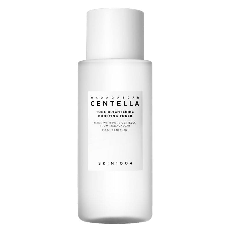 تونر ضد لک و روشن کننده سنتلا ماداگاسکار اسکین 1004 مدل Tone Brightening Boosting Toner | حجم 210 میلی‌لیتر